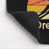 Vintager Skiberg Hood Oregon Berg Mousepad (Ecke)