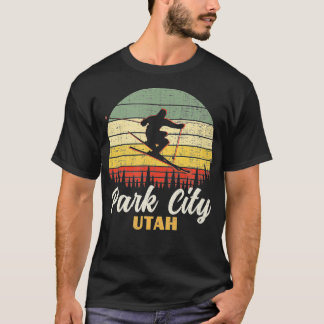 Vintager Skiurlaub T-Shirt