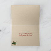 Vintager Sledfun Weihnachtskarte Feiertagskarte (Innenseite)