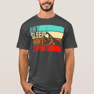 Vintager Sleep Repeat Mantis T-Shirt
