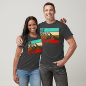 Vintager Sleep Repeat Mantis T-Shirt (Unisex)