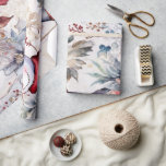 Vintager Snowman & Christmas Florals Geschenkpapier<br><div class="desc">Whimsical Festival Vintag Snowman & Christmas Florals Geschenkpapier für alle Ihre Weihnachtsgeschenke & Projekte. Danke,  dass du in meinem Laden einkaufen warst! Alle meine Liebe,  Fluid,  Digital,  Dotted & Graphic Arts</div>