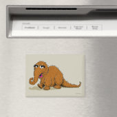 Vintager Snuffleupagus Magnet (In Situ (Geschirrspüler))