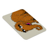 Vintager Snuffleupagus Magnet (Rechte Seite)