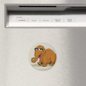 Vintager Snuffleupagus Magnet (In Situ (Geschirrspüler))