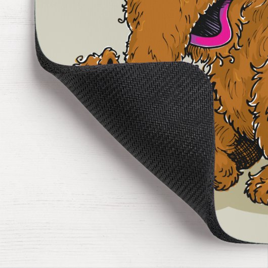 Vintager Snuffleupagus Mousepad (Ecke)