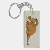 Vintager Snuffleupagus Schlüsselanhänger (Vorderseite links)