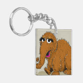 Vintager Snuffleupagus Schlüsselanhänger (Vorderseite links)