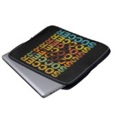 VINTAGER SOCCER LAPTOPSCHUTZHÜLLE (Vorne Knopf)