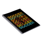 VINTAGER SOCCER NOTIZBLOCK (Rechte Seite)
