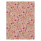 Vintager Sommer-Boho Wildblume Pampas Grass Tischdecke (Vorderseite)