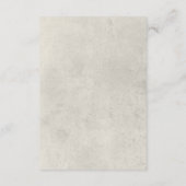 Vintager Sommer Sonnenblumen Empfang Begleitkarte (Rückseite)