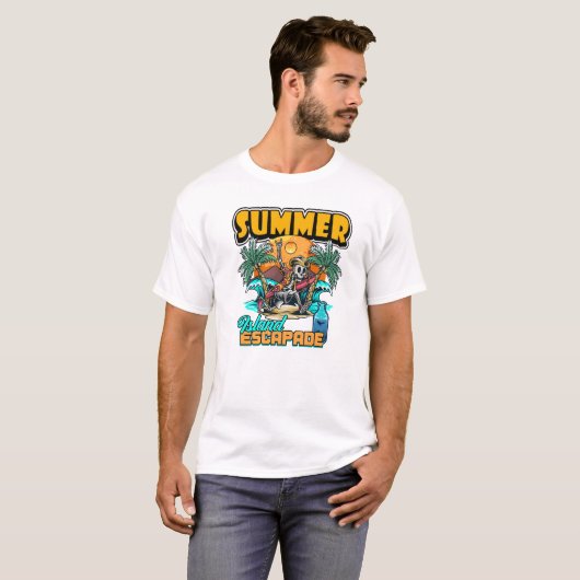 Vintager Sommer T-Shirt (Vorne ganz)