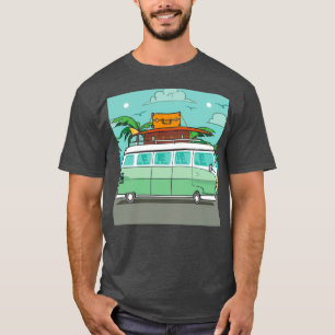 Vintager Sommer T T-Shirt