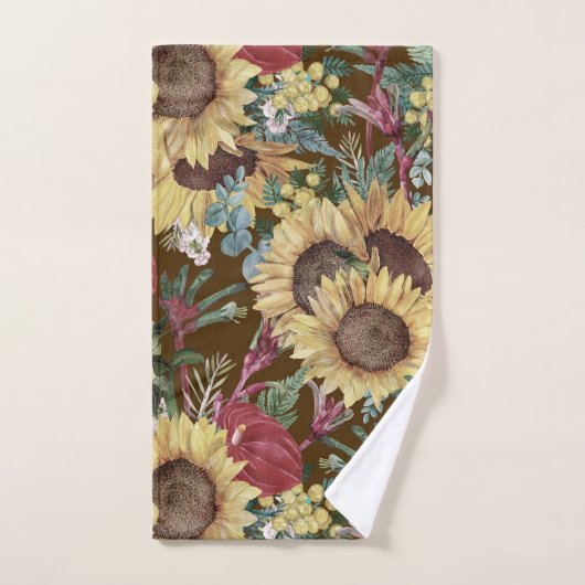 Vintager Sommer tropisch Badhandtuch Set (Handtuch)