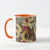 Vintager Sommer tropisch Tasse (Links)