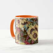 Vintager Sommer tropisch Tasse (Vorderseite Links)