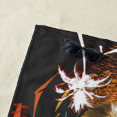 Vintager Sommerurlaub Strandtuch (Beispiel)