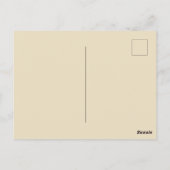 Vintager Sommerwanderweg Paris Postkarte (Rückseite)