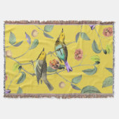 Vintager Songbird blassgelb Decke (Vorderseite)