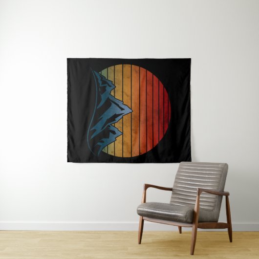 Vintager SONNENBERG Wandteppich (Beispiel (Horizontal))