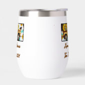 Vintager Sonnenblumenwagen. Harris - Walz 2024 (Links)