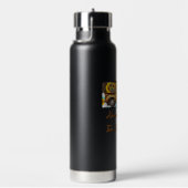 Vintager Sonnenblumenwagen. Harris - Walz 2024 Trinkflasche (rechts)