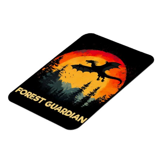 Vintager Sonnenschutzdrache Magnet (Linke Seite)