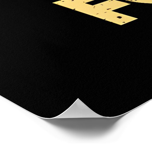 Vintager Sonnenschutzdrache Poster (Ecke)