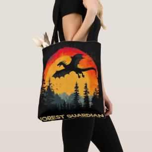 Vintager Sonnenschutzdrache Tasche