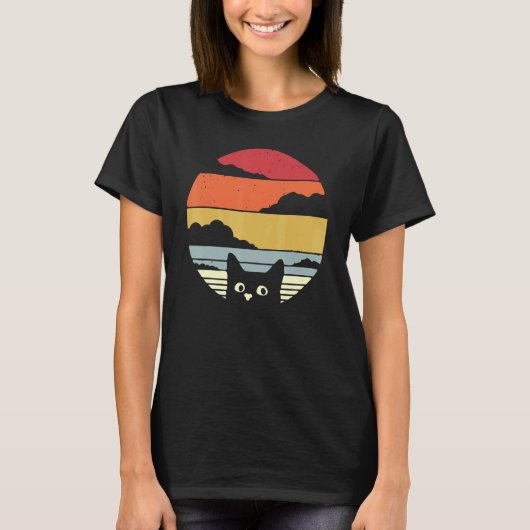 Vintager SONNENSTIL KÜSTE KÜCHE T-Shirt (Vorderseite)