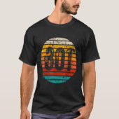 Vintager Sonnenuntergang 301 Bereichscode T-Shirt (Vorderseite)