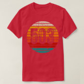 Vintager Sonnenuntergang 503 Bereichscode T-Shirt (Design vorne)