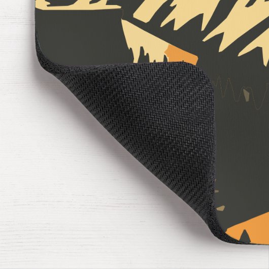 Vintager Sonnenuntergang Mousepad (Ecke)