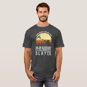Vintager Sonnenuntergang Retro-Stil T-Shirt (Vorne ganz)