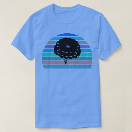 Vintager Sonnenuntergang T-Shirt (Design vorne)