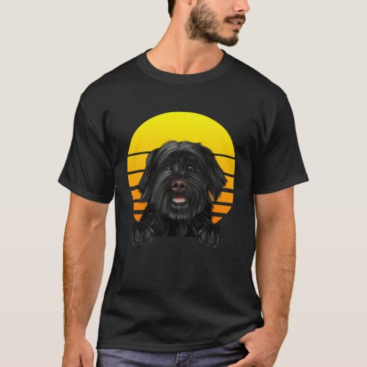 Vintager Sonnenuntergang T-Shirt (Vorderseite)