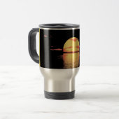 Vintager Sonnenuntergang - Tasse (Vorderseite Links)