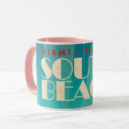 Vintager South Beach Florida Tasse