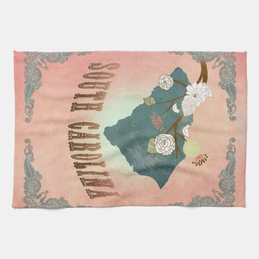 Vintager South- Küchentuch (Horizontal)