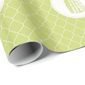 Vintager Spargel Geschenkpapier (Rolleneckpunkt)