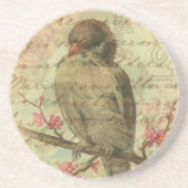 Vintager Sparrow Untersetzer (Vorne)