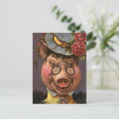 Vintager Spaß, Alberne und lustige Viktorianische Postkarte (Stehend Vorderseite)