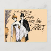 Vintager Spaß Postkarte (Vorderseite)