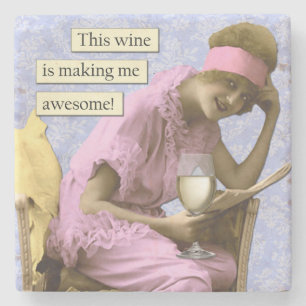 Vintager Spaß Untersetzer