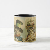 Vintager Spaß, Viktorianische Bräutigatzen in Henn Tasse (Zentrum)