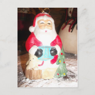 Vintager Spaß Weihnachten mit Schneekunst