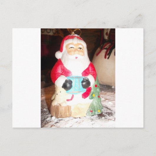 Vintager Spaß Weihnachten mit Schneekunst (Vorderseite)