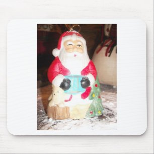 Vintager Spaß Weihnachten mit Schneekunst Mousepad