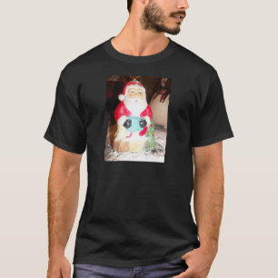 Vintager Spaß Weihnachten mit Schneekunst T-Shirt